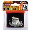 SHOUT 231CS CURVE POINT TREBLE HOOK 31 SIZE 2/0 