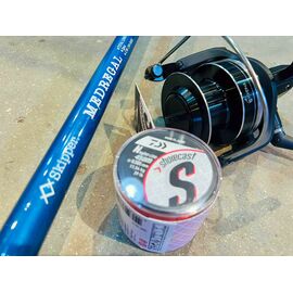 HEAVY COMBO - SKIPPER MADREGAL 3.30M 200-500G+TICA HN100+DAIWA SHORECAST R 0.505MM 450M - סט על חי/כבד 