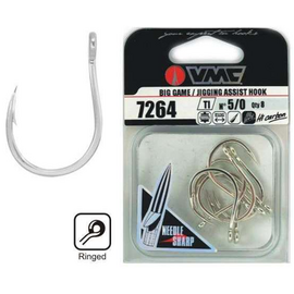 VMC 7264TI JIGGING HOOK SIZE 7/0 - קרס 