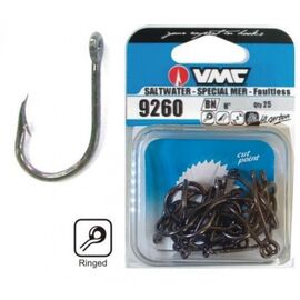 VMC 9260BN Live Bait Hook 10 Pcs. - קרס 