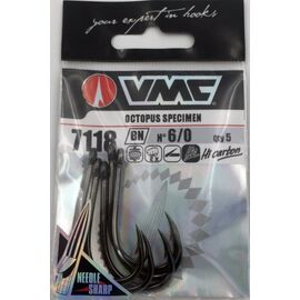 VMC 7118 BIG BAIT LIVE BAIT 2X Strong 6Pcs. Size 7/0 - קרס 