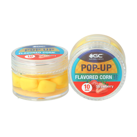 GOLDEN CATCH Corn in dip Pop-Up Flavored 10mm Strawberry -  תירס מסיליקון בדיפ בטעם תות 