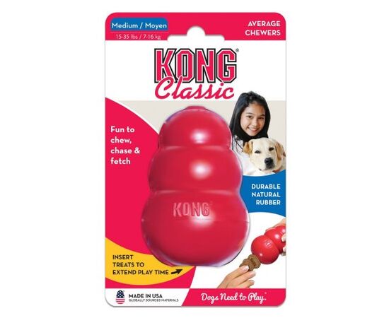 משחק לכלב קונג קלאסיק בינוני KONG Classic M