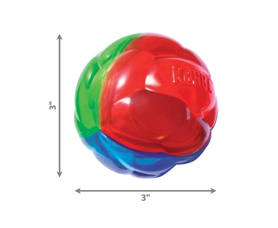 קונג טוויז - משחק כדור צבעוני לכלב - מידה L, 4 image