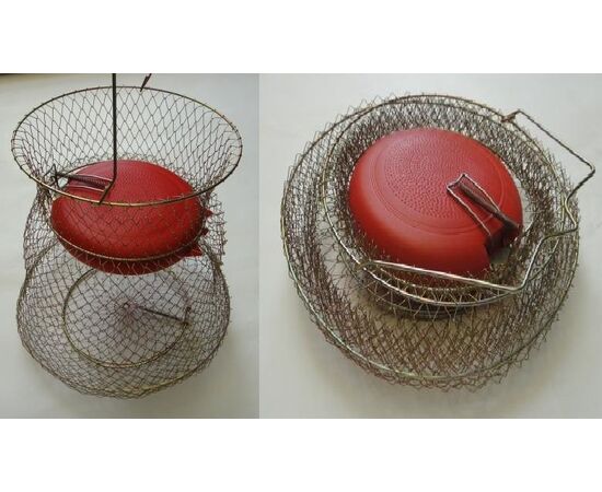 SKIPPER METAL KEEP-NET + FLOAT - סל לדגים + מצוף 