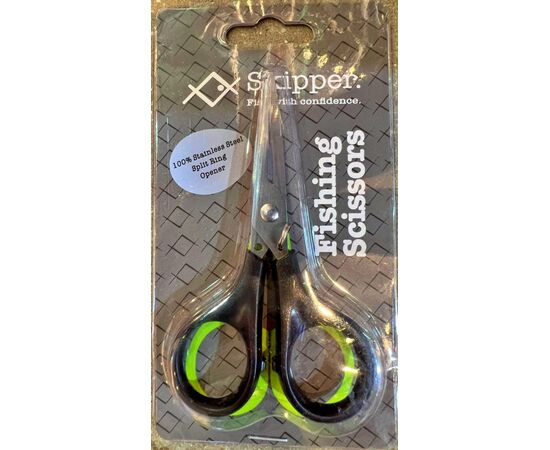 SKIPPER STAINLESS STEEL SCISSORS 5" - מספריים לדיג 