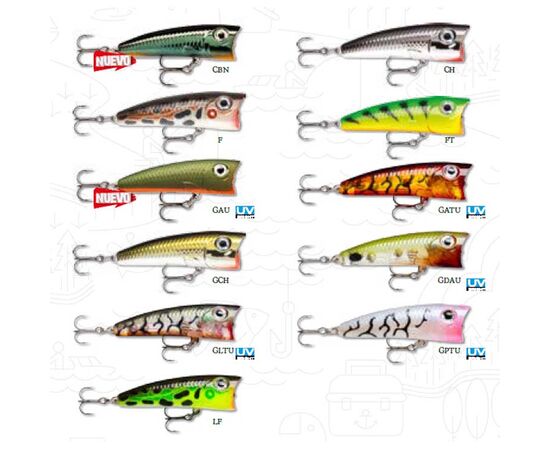 Rapala® Ultra Light Pop ULP04 