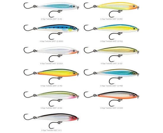 Rapala X-Rap® Twitchin' Minnow SXRT-10 