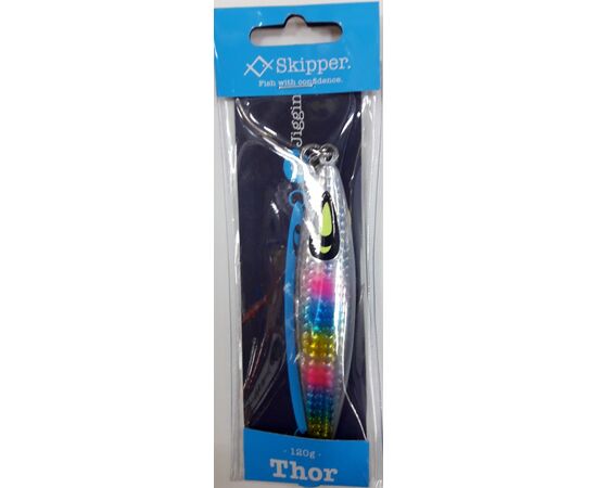 SKIPPER THOR JIG 120G  RAINBOW 