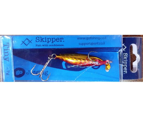 SKIPPER TINY JIG 7G GOLD 001 