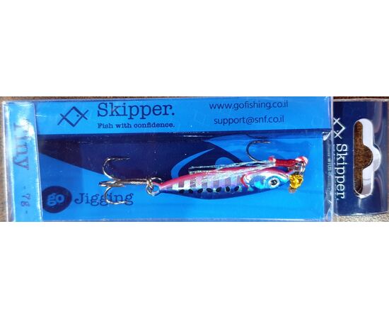 SKIPPER TINY JIG 7G PINK BLUE 002 