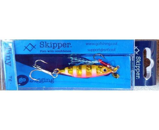 SKIPPER TINY JIG 7G GLOW GOLD 003 