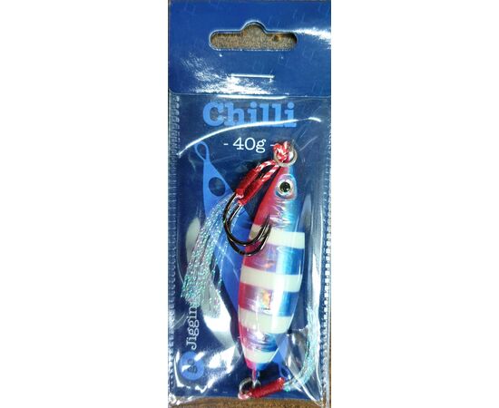 SKIPPER CHILLI JIG 40G PINK BLUE 009 