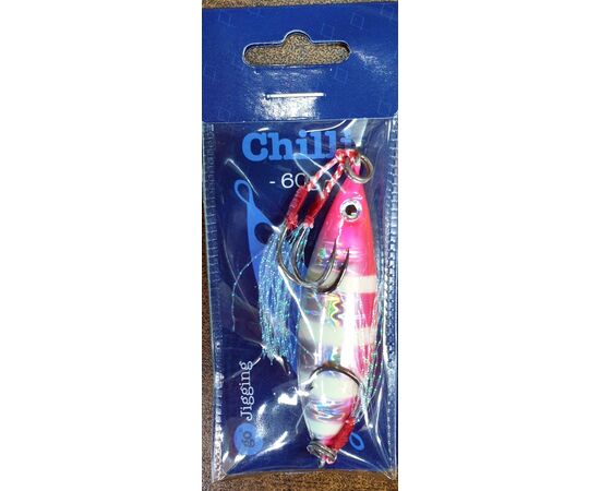 SKIPPER CHILLI JIG 60G GLOW PINK 006 