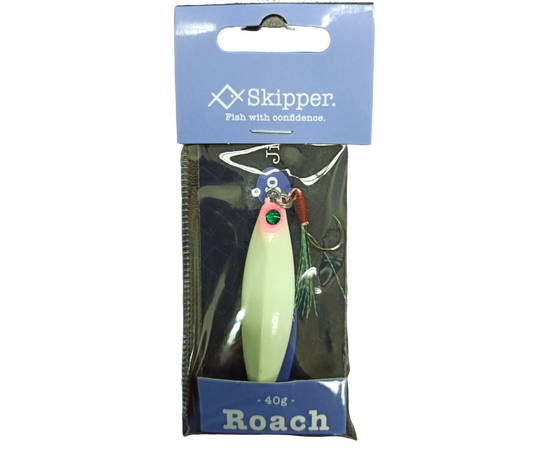 SKIPPER ROACH JIG 40G GLOW 003 