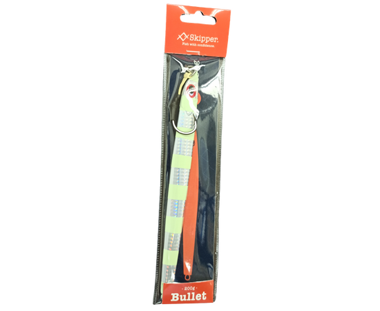 SKIPPER BULLET JIG 200G ZEBRA 007 