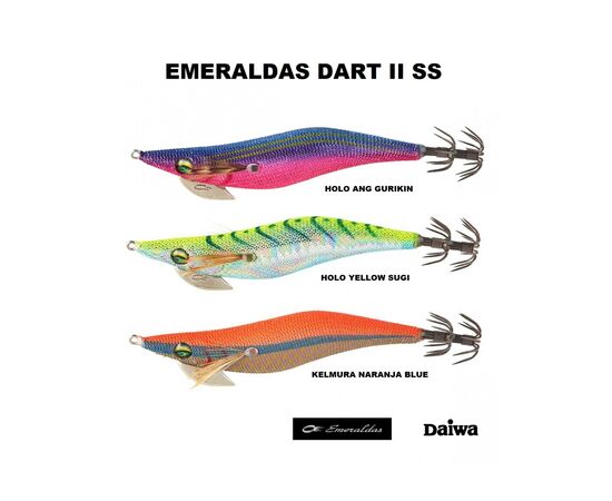 DAIWA EMERALDAS DART II SS #3.0 - דמוי לקלאמר 