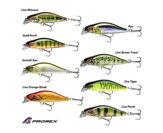 DAIWA PROREX FLAT MINNOW 50MM 4.8G - דמוי 