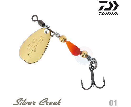 DAIWA SILVER CREEK SPINNER 3G - דמוי , 4 image