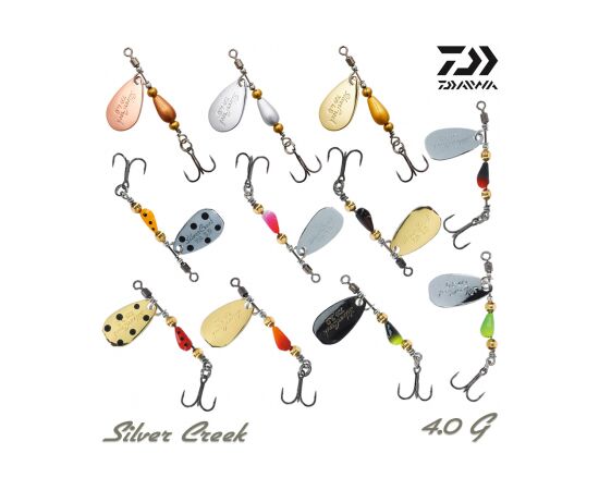 DAIWA SILVER CREEK SPINNER 4G - דמוי 