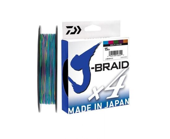 DAIWA J-BRAID 4 BRAID 300M MULTI COLOR - חוט 