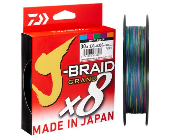 חוט - (צבעוני)DAIWA J-BRAID GRAND 8 BRAID 500M MC 