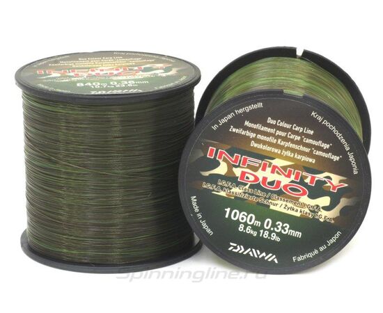 DAIWA INFINITY DUO CAMOUFLAGE - חוט 