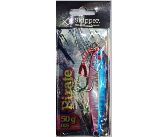 SKIPPER PIRATE JIG 50G PINK BLUE 009 