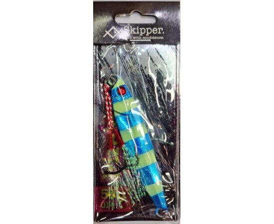 SKIPPER PIRATE JIG 50G BLUE GLOW 014 