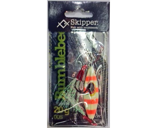 SKIPPER BUMBLEBEE JIG 20G ORANGE GLOW 005 