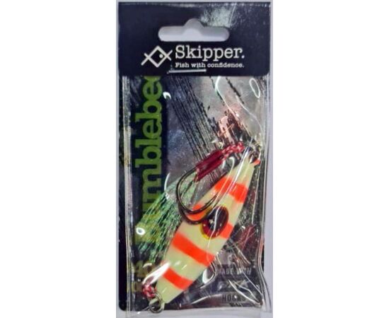 SKIPPER BUMBLEBEE JIG 40G ORANGE GLOW 005 