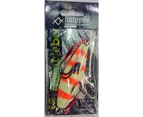 SKIPPER BUMBLEBEE JIG 60G ORANGE GLOW 005 