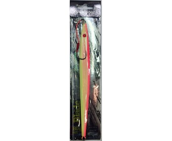 SKIPPER BLADE JIG 80G PINK GLOW 007 