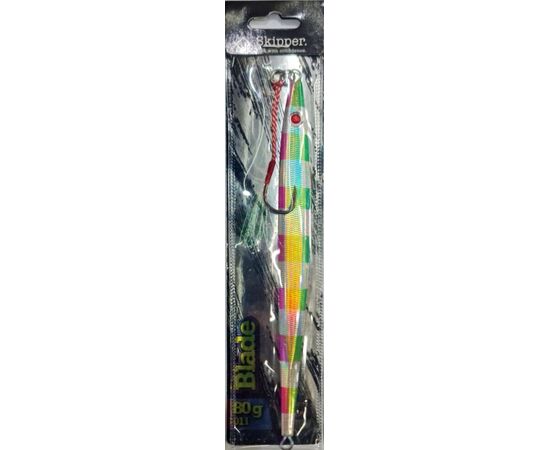 SKIPPER BLADE JIG 80G FUNKY ZEBRA 011 