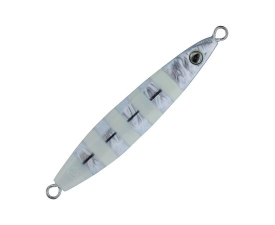 DAIWA LEAF JIG 30G ZEBRA GLOW- ג'יג 