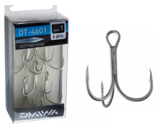 DAIWA DT 4601 TREBLE HOOK - קרס משולשת 