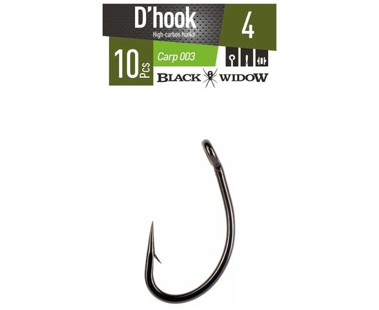 DAIWA D'Hook BLACK WIDOW Carp 003 