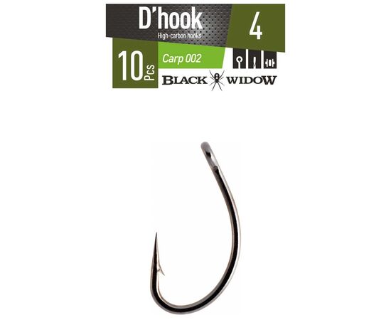 DAIWA D'Hook BLACK WIDOW Carp 002 