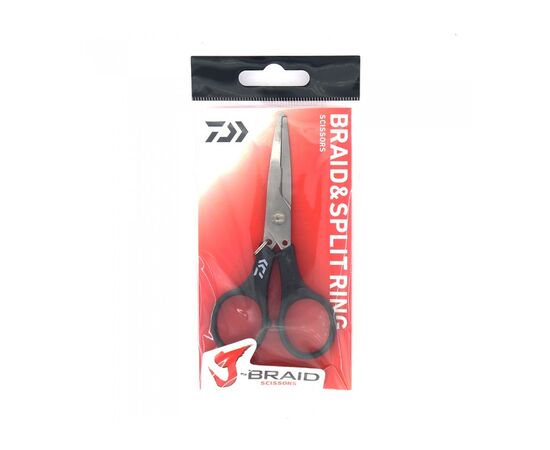 Daiwa D'braid Scissors Braid And Split Rings 