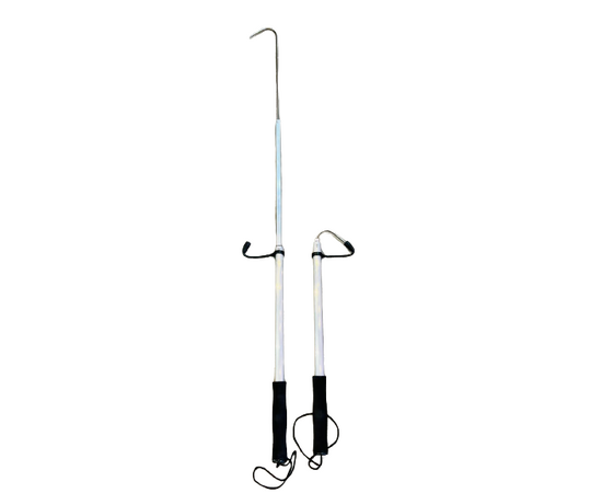 SKIPPER TELESCOPIC FISH GAF  - גנץ' מתכת ידית אלומיניום טלסקופית , 4 image