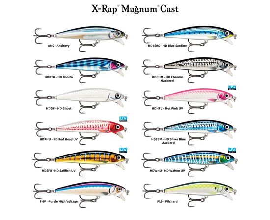 RAPALA X-RAP MAGNUM CAST XRMAGCA 10 42G 