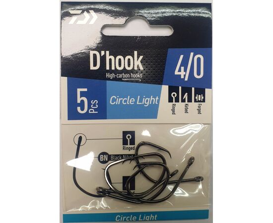 DAIWA D'Hook CIRCLE LIGHT HOOK , 2 image