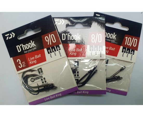 DAIWA LIVE BAIT KING HOOK 