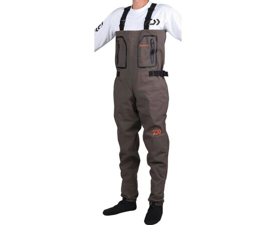 DIWA Breathable waders 4 layers with neoprene bootie  - סרבל נושם עם גרב 