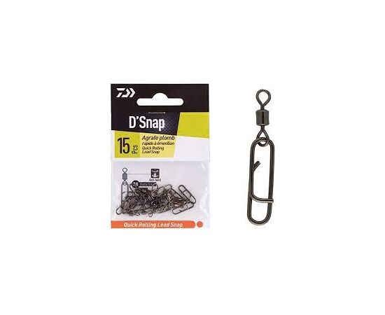 DAIWA QUICK ROLLING LEAD SNAP SIZE M 