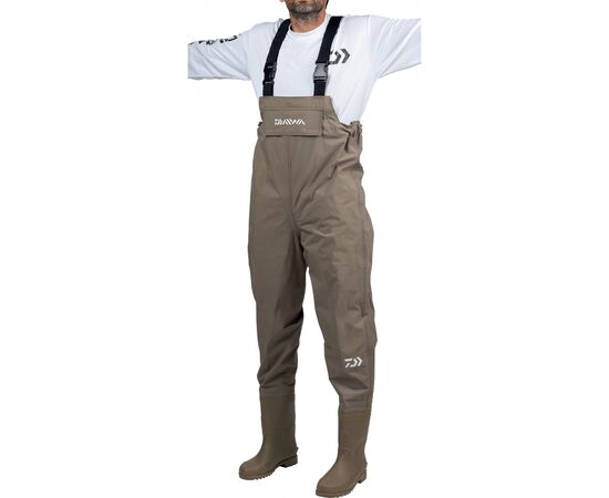 DAIWA Breathable 3-layer waders with boots , 2 image