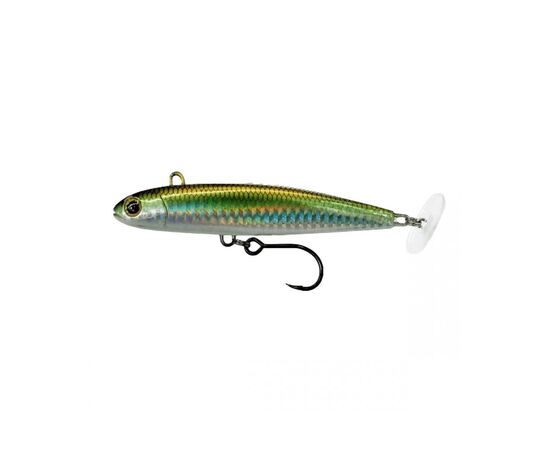 FIIISH POWER TAIL SALT WATER FAST 55G 100MM PWT834 SILVER GREEN GLOW 