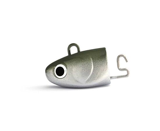 FIIISH BLACK MINNOW JIG HEAD NO.4 BM347 60G KAKI , 7 image