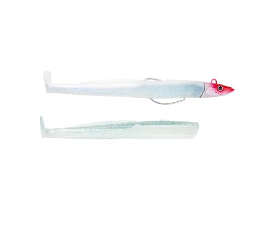 FIIISH BLACK EEL NO.3 SHORE COMBO 20G BE1255 RED HEAD CLOUDY WHITE 