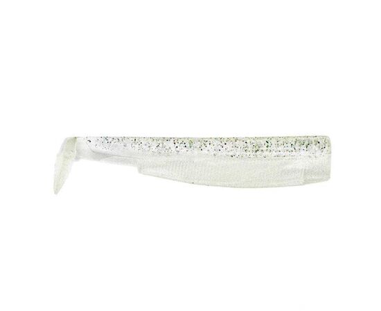 FIIISH BLACK MINNOW NO.5 BM360 White Glitter  - רק גופים 